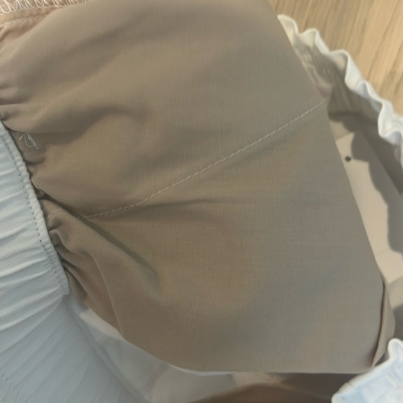 Women's White New With Tags Loft XS Drawstring Shorts - Picture 4 of 4